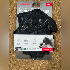 Weider women grip gloves